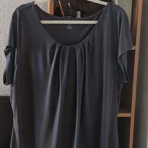 Ladies dark gray blouse